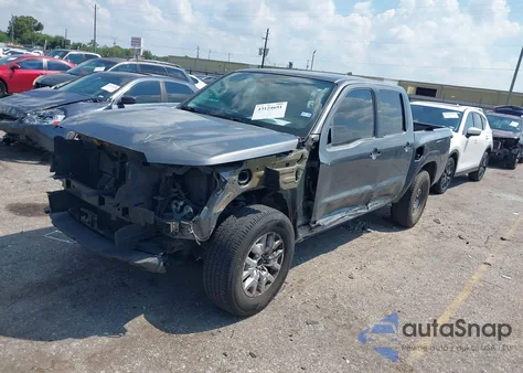 2022 Nissan Frontier Sv 4X2 z USA, uszkodzony, nr VIN 1N6ED1EJXNN675444
